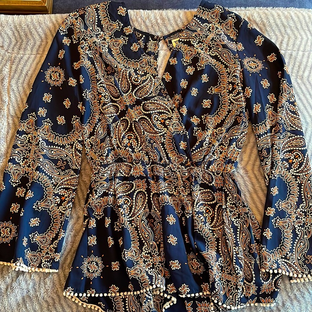 PPLA Paisley Romper